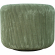 Biggs Curved Barrel Swivel Accent Chair in Forest Green Corduroy Fabric
